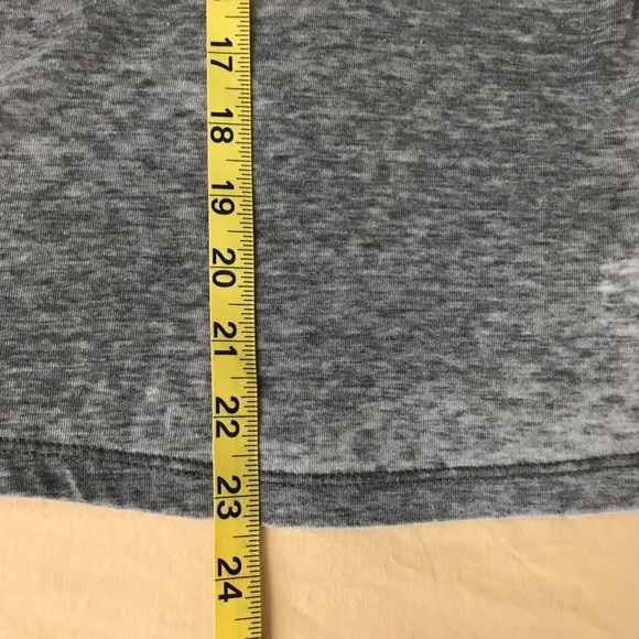 NBA Chicago Bulls Womens Retro Logo Burnout Crew Neck Long Sleeve Gray - Picture 8 of 8